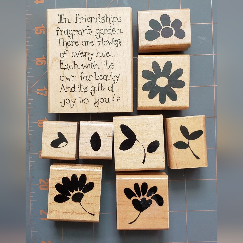 Stamp set In Friendships Garden Close to my heart